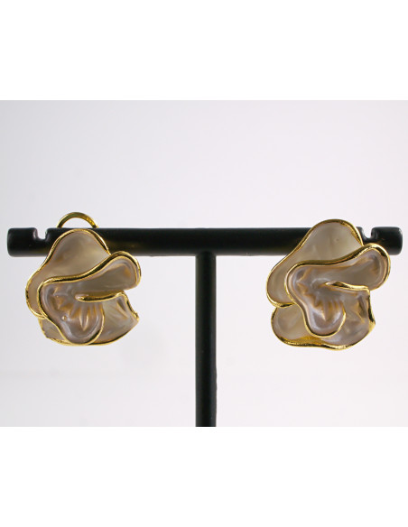 Kolczyki  Asymetryczne  ECRU LOLITA AKCESORIA srebrny sztyft 925