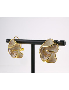 Kolczyki  Asymetryczne  ECRU LOLITA AKCESORIA srebrny... 2