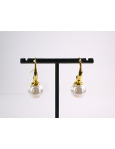 Kolczyki ZJAWSKOWE PERŁY PERŁA KULA LOLITA AKCESORIA...