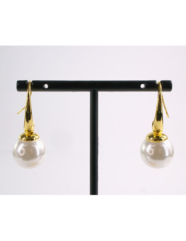 Kolczyki ZJAWSKOWE PERŁY PERŁA KULA LOLITA...