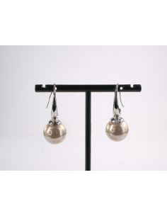 Kolczyki ZJAWSKOWE PERŁY PERŁA KULA LOLITA AKCESORIA...