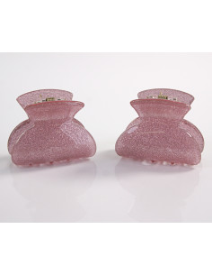 Klamra do Włosów RÓŻOWE KLAMERKI KLAMRY Lolita Akcesoria...