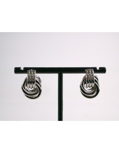 Kolczyki SREBRNY WĘZEŁEK SUPERŁ  LOLITA AKCESORIA srebrny...