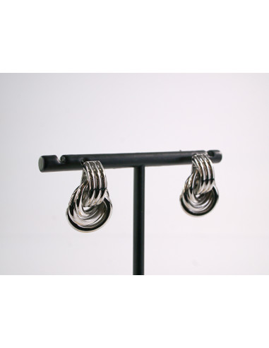 Kolczyki SREBRNY WĘZEŁEK SUPERŁ  LOLITA...