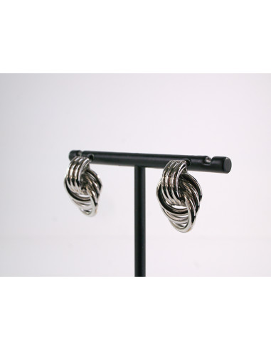 Kolczyki SREBRNY WĘZEŁEK SUPERŁ  LOLITA...