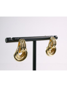 Kolczyki ZŁOTY WĘZEŁEK SUPERŁ  LOLITA AKCESORIA srebrny... 2