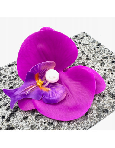 Spinka do włosów ORCHIDEA CIEMNA FUKSJA...