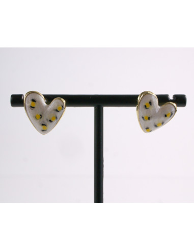 Kolczyki SERDUSZKA SERCA W CENTKI  LOLITA...