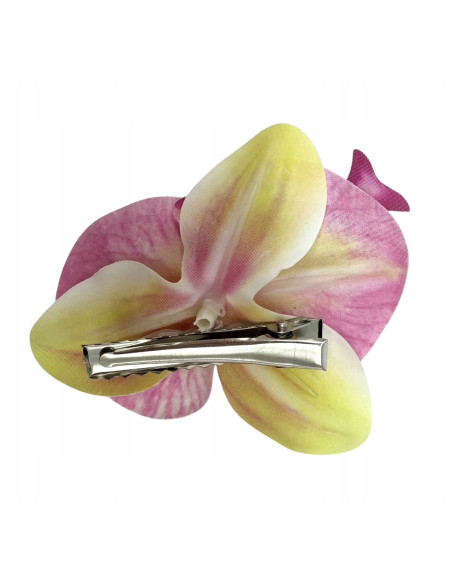 Spinka do włosów ORCHIDEA RÓZOWA RÓŻOWY AKCESORIA LOLITA