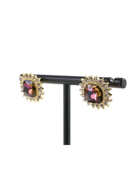 Kolczyki WIECZOROWE  LOLITA AKCESORIA srebrny sztyft 925