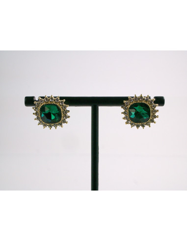 Kolczyki WIECZOROWE ZIELONY  LOLITA AKCESORIA...