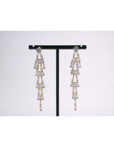 Kolczyki z CYRKONIAMI  WIECZOROWE LOLITA...