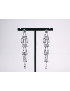 Kolczyki z CYRKONIAMI  WIECZOROWE LOLITA AKCESORIA...