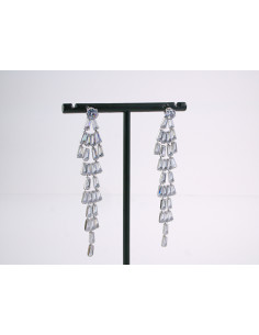 Kolczyki z CYRKONIAMI  WIECZOROWE LOLITA AKCESORIA... 2