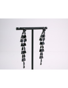 Kolczyki z CYRKONIAMI  WIECZOROWE LOLITA AKCESORIA... 2