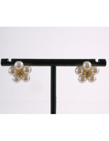 Kolczyki PERŁOWE KWIATKI   LOLITA AKCESORIA...