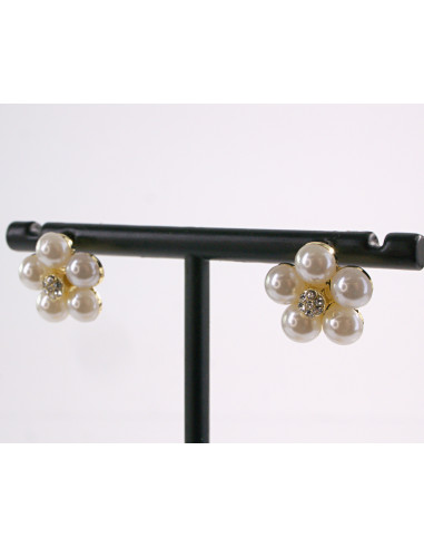 Kolczyki PERŁOWE KWIATKI   LOLITA AKCESORIA...