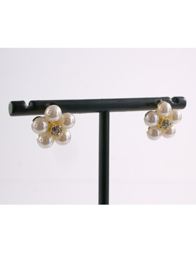 Kolczyki PERŁOWE KWIATKI   LOLITA AKCESORIA...