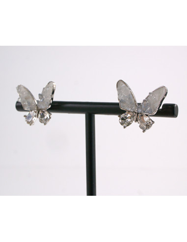 Kolczyki SREBRNE MOTYLE MOTYLKI  LOLITA...