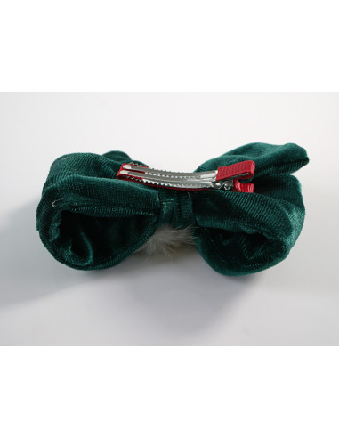 KOKARDKA KOKARDA ZIELONY AKSAMITNA  BOŻE...
