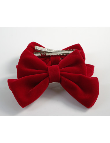 KOKARDKI KOKARDA CZERWONA AKSAMITNA BOŻE...