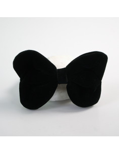 SPINKA BOŻE NARODZENIE AKSAMITNA KOKARDA a'la MUCHA...