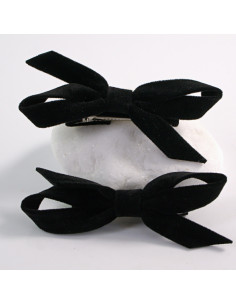 SPINKI BOŻE NARODZENIE CZERWONE AKSAMITNE KOKARDKI Lolita...