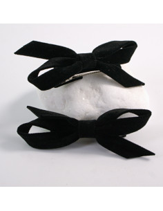 SPINKI BOŻE NARODZENIE CZERWONE AKSAMITNE KOKARDKI Lolita... 2