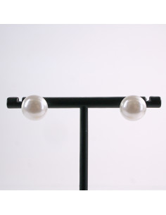 Kolczyki BIAŁE  Perły  Lolita Akcesoria srebrny sztyft...