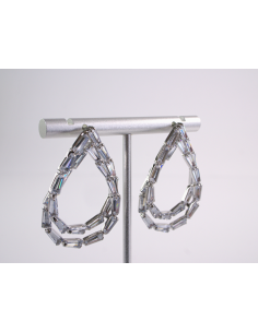 Kolczyki WIECZOROWE Z CYRKONIAMI ŁEZKI  Lolita Akcesoria... 2