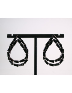 Kolczyki WIECZOROWE Z CYRKONIAMI ŁEZKI  Lolita Akcesoria... 2