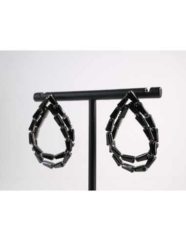 Kolczyki WIECZOROWE Z CYRKONIAMI ŁEZKI  Lolita...