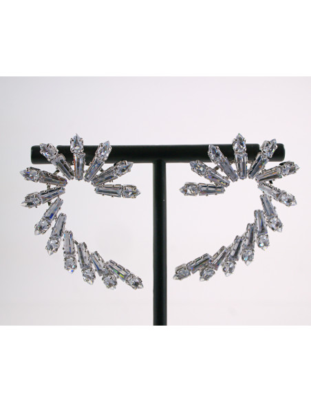 Kolczyki WIECZOROWE SREBRNE  SKRZYDŁA Lolita Akcesoria srebrny sztyft 925