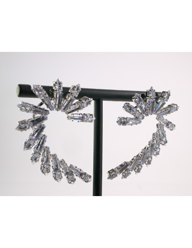 Kolczyki WIECZOROWE SREBRNE  SKRZYDŁA Lolita...