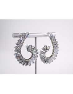 Kolczyki WIECZOROWE Z CYRKONIAMI ZAWIJAS Lolita Akcesoria 2