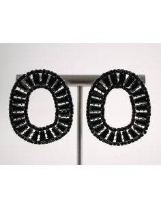 Kolczyki WIECZOROWE Z CYRKONIAMI Lolita Akcesoria srebrny...