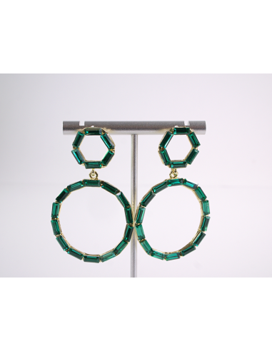 Kolczyki WIECZOROWE Z CYRKONIAMI  Lolita...