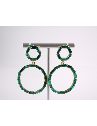 Kolczyki WIECZOROWE Z CYRKONIAMI  Lolita...