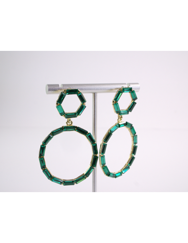 Kolczyki WIECZOROWE Z CYRKONIAMI  Lolita...