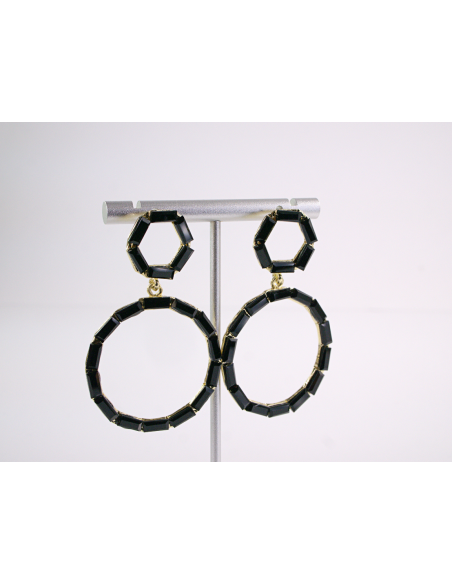 Kolczyki WIECZOROWE Z CYRKONIAMI  Lolita Akcesoria srebrny sztyft 925