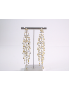 Kolczyki WIECZOROWE Z CYRKONIAMI  MAXI Lolita Akcesoria...