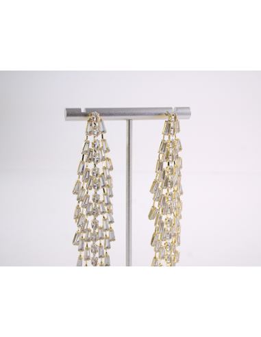 Kolczyki WIECZOROWE Z CYRKONIAMI  MAXI Lolita...