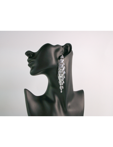 Kolczyki WIECZOROWE Z CYRKONIAMI  MAXI Lolita...