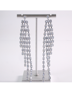 Kolczyki WIECZOROWE Z CYRKONIAMI  MAXI Lolita Akcesoria...