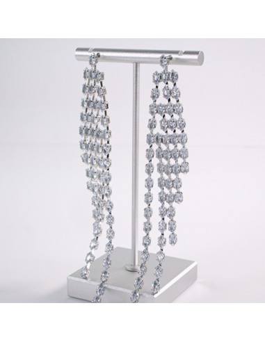 Kolczyki WIECZOROWE Z CYRKONIAMI  MAXI Lolita...