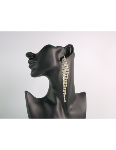 Kolczyki WIECZOROWE Z CYRKONIAMI  MAXI Lolita...