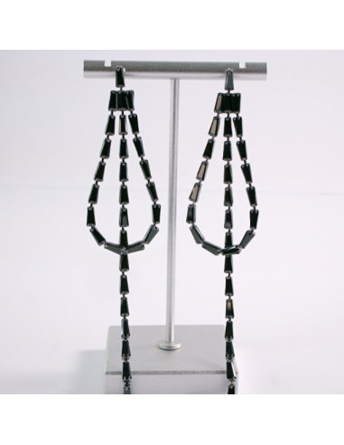 Kolczyki WIECZOROWE Z CYRKONIAMI  MAXI Lolita...