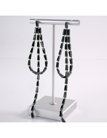 Kolczyki WIECZOROWE Z CYRKONIAMI  MAXI Lolita Akcesoria srebrny sztyft 925