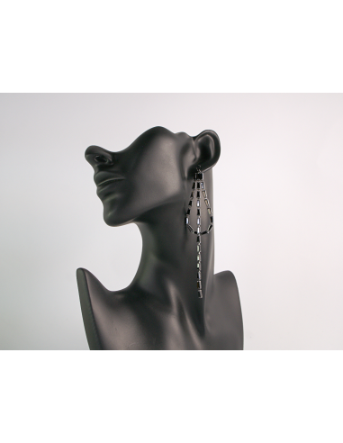 Kolczyki WIECZOROWE Z CYRKONIAMI  MAXI Lolita...