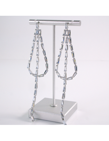 Kolczyki WIECZOROWE Z CYRKONIAMI  MAXI Lolita...